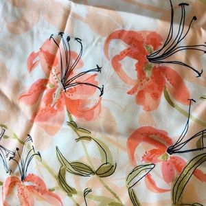 Vintage Vera Nuemann Scarf - Tiger Lilies